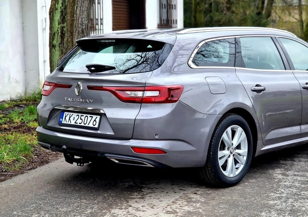 Renault Talisman cena 55500 przebieg: 161700, rok produkcji 2017 z Kraków małe 781